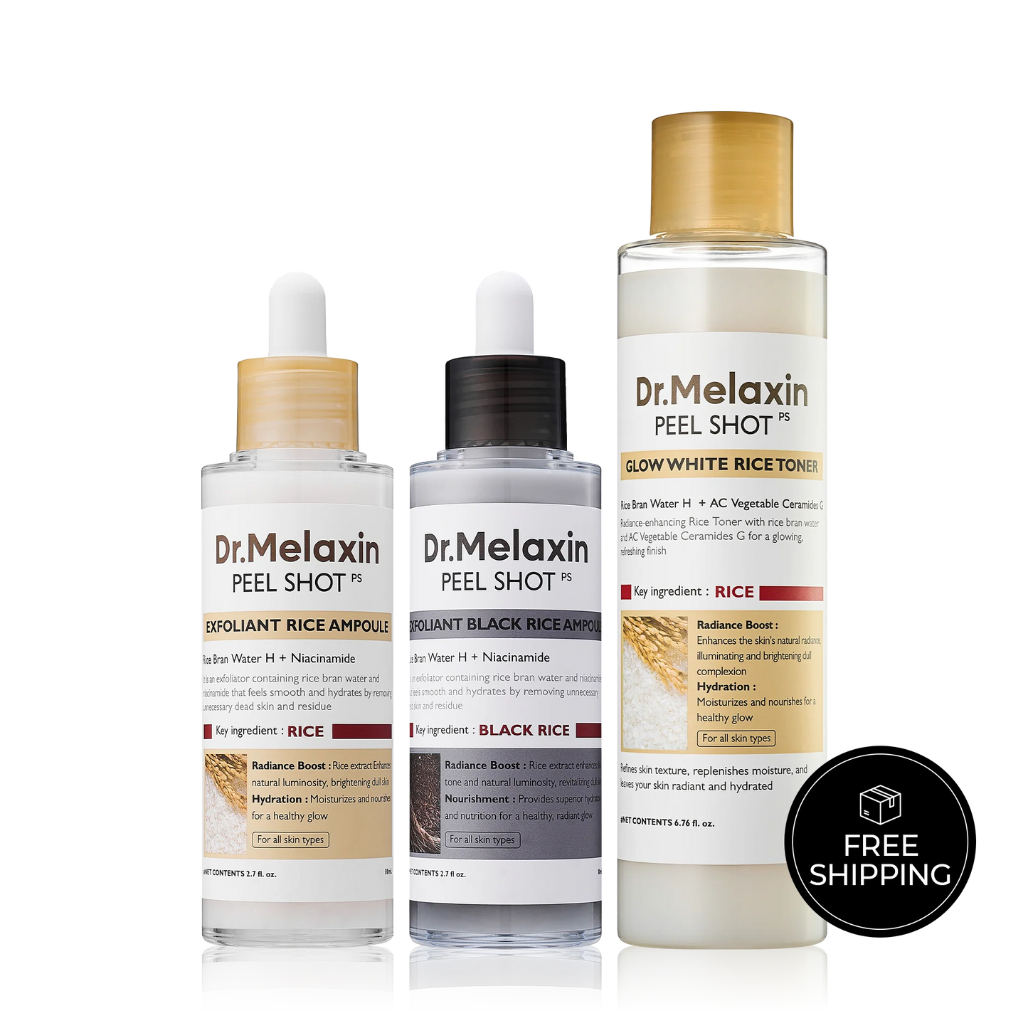 PEEL SHOT CARE BUNDLE SET